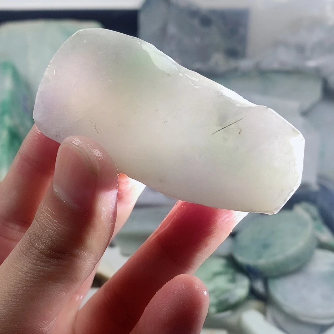 散珠翡翠天然缅甸翡翠a货37