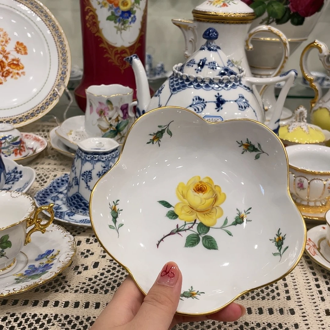 摆件中古一等小碟子