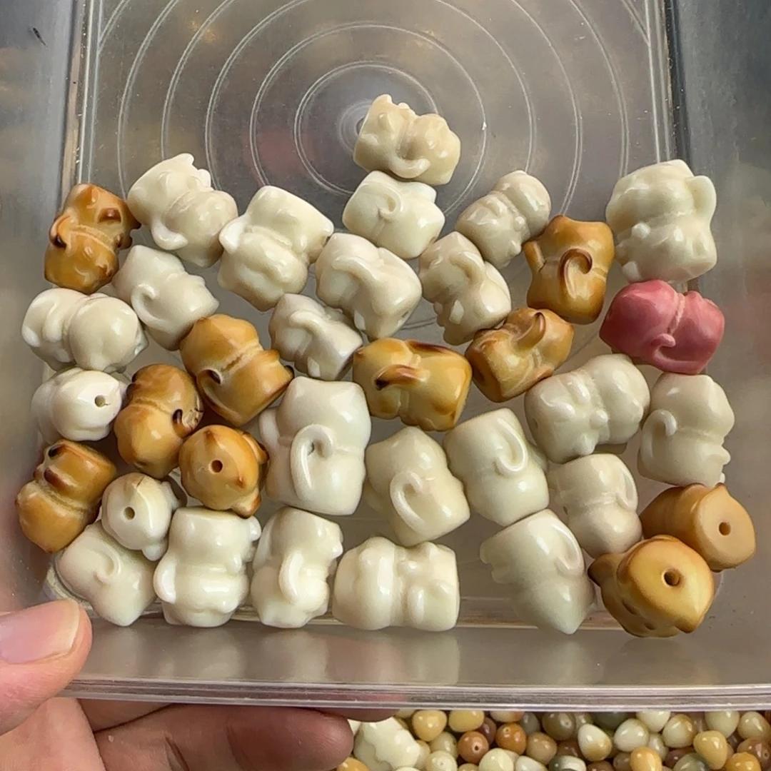 吊坠菩提根/象牙果瑕疵招财猫35颗处理无售后