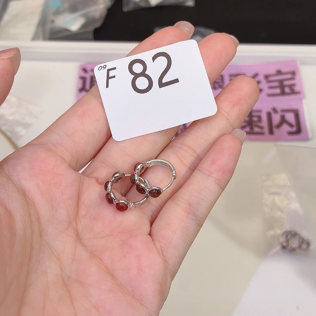 水晶银S925镶嵌珠宝半成品