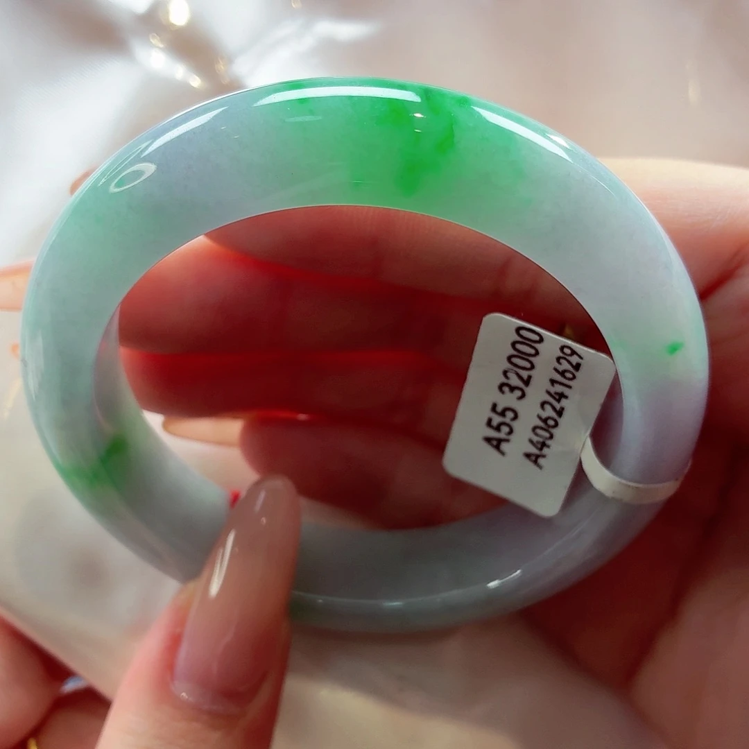 翡翠未镶嵌手镯22（26号）