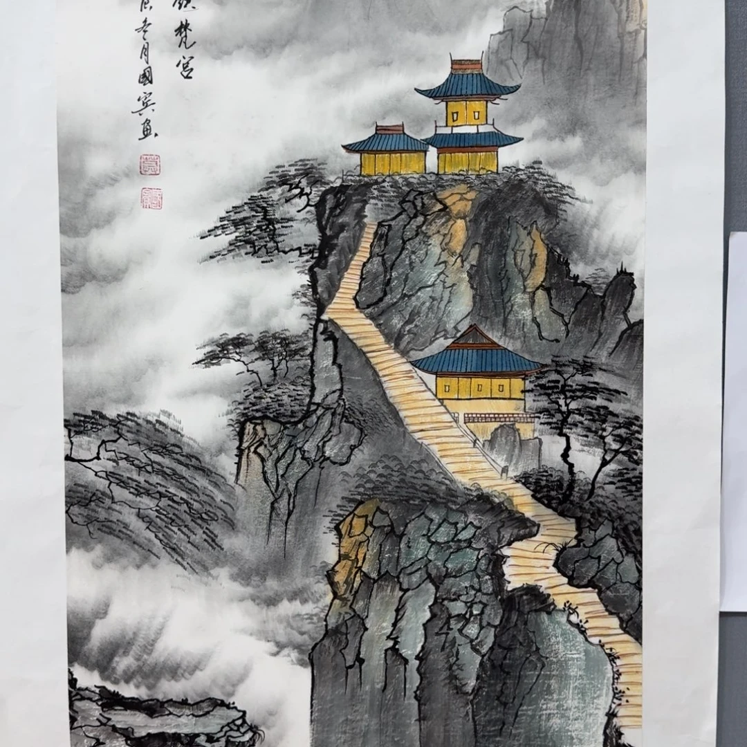 国画莫国宾精品佳作国画
