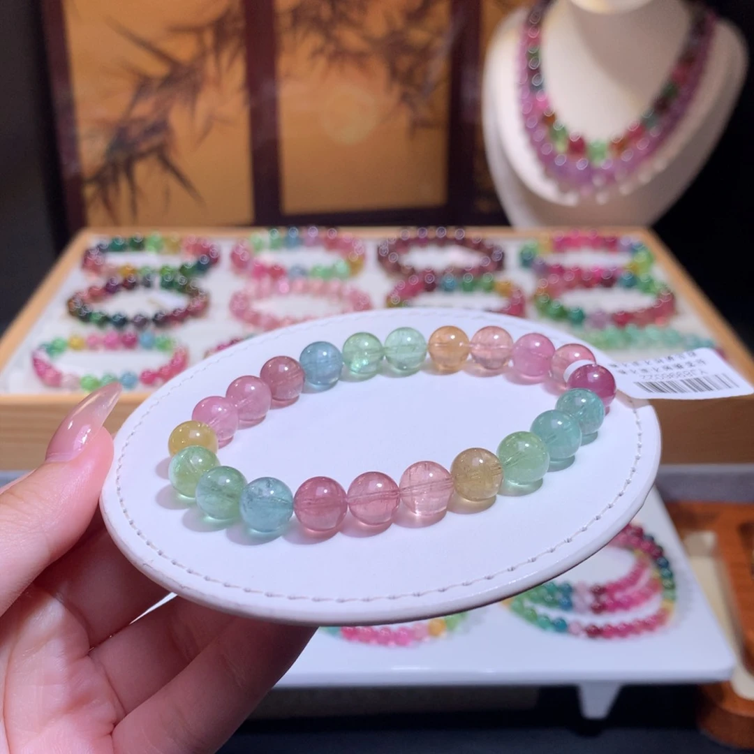 未镶嵌手链碧玺碧玺