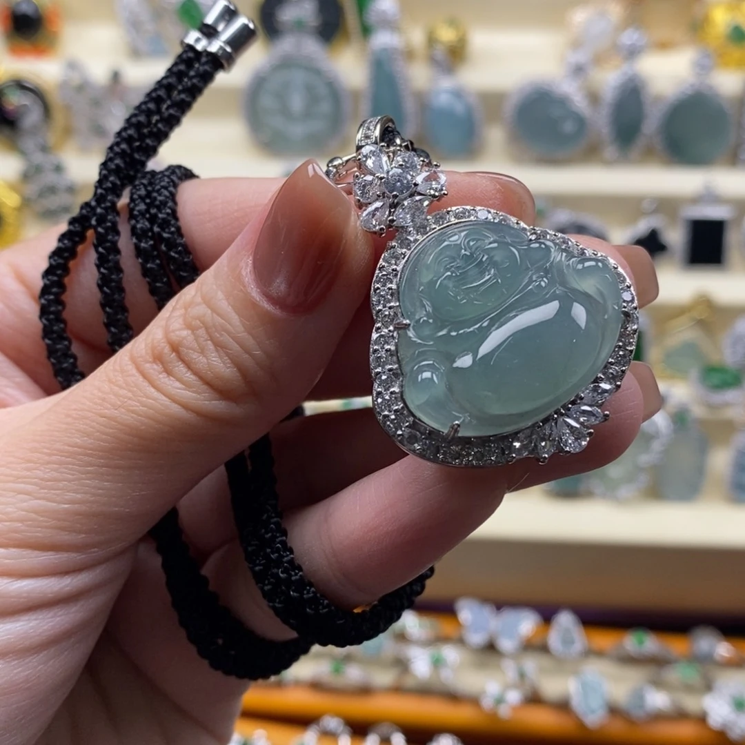 未镶嵌挂件翡翠u*翡翠