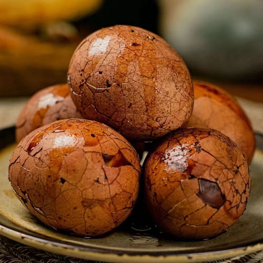 【到手15枚】带壳五香卤鸡蛋早餐蛋乡巴佬风味茶叶蛋充饥解馋小零食