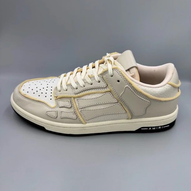 amiri am011骨头鞋潮款休闲低帮板鞋