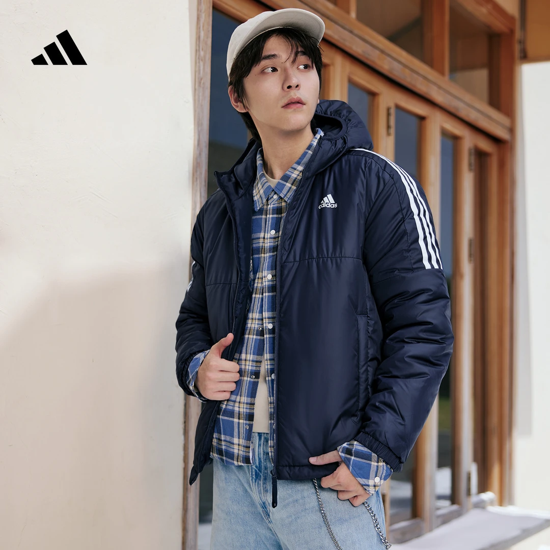 双旦礼遇阿迪达斯官方 舒适休闲保暖棉服男秋冬新款adidas KF6757