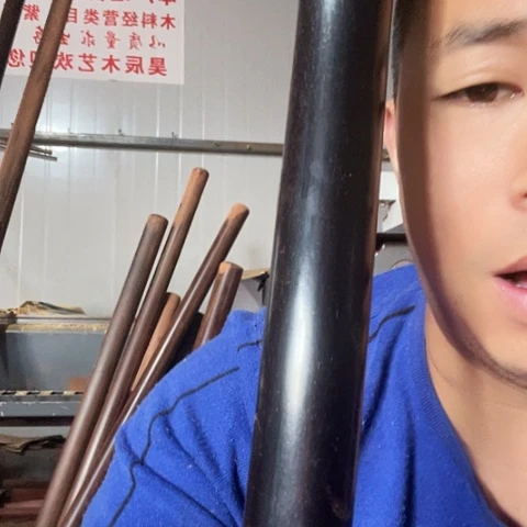 木啤***啡紫檀木料紫檀木料60长3.6