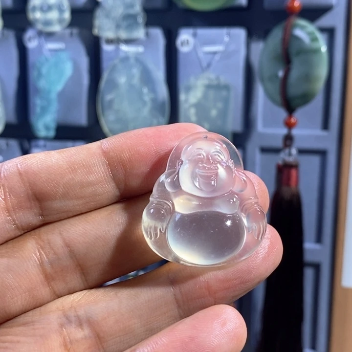 未镶嵌岫玉吊坠吊坠