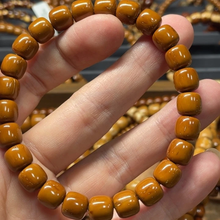 与***关手串紫金鼠实心紫金鼠手串8.8