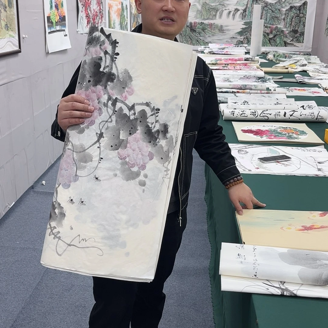 国画宣纸国画作品纯手绘