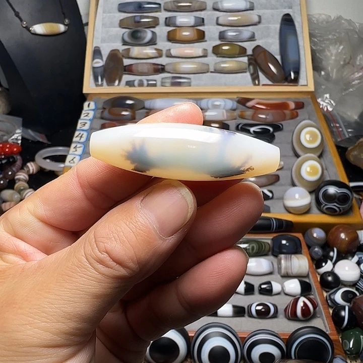 玛瑙/玉髓未镶嵌吊坠(不含链)