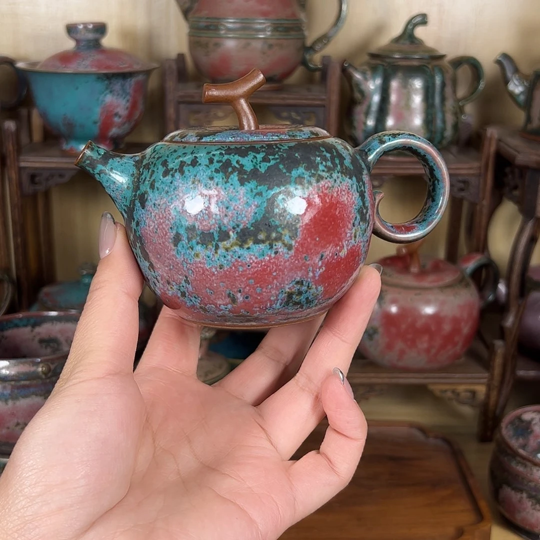 神***绪摆件陶李自伟钧瓷 神垕镇原产地