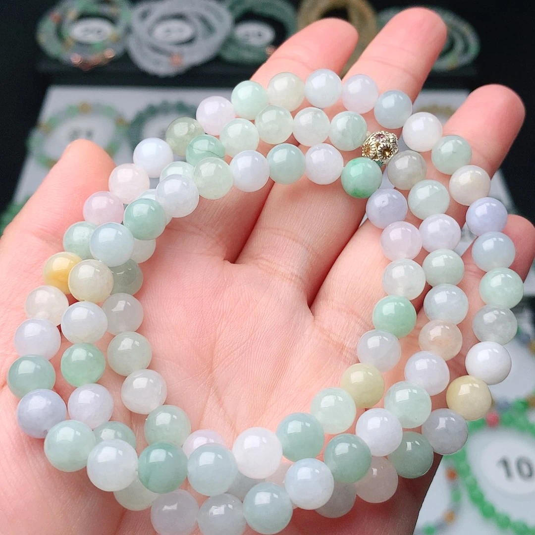 翡翠手串未镶嵌翡翠