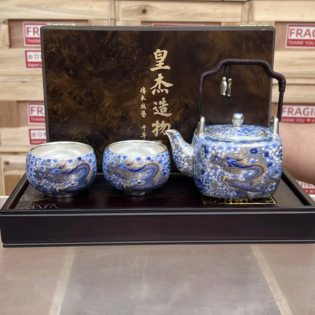 【闪购商品】龙凤提梁高端泡茶套装
