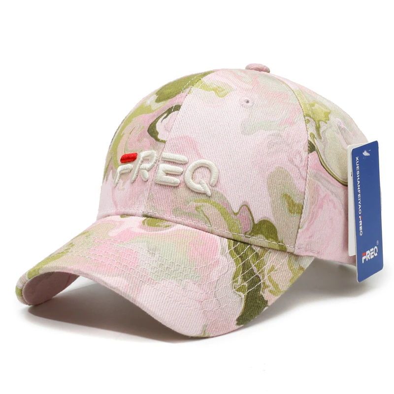 中国风新版棒球帽时尚户外休闲女士春夏透气印花韩版百搭潮流