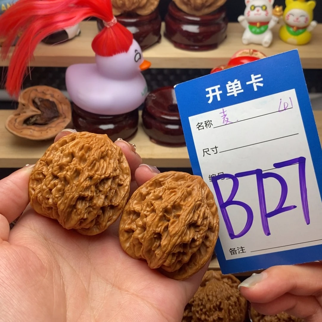 文玩核桃把件麦虎