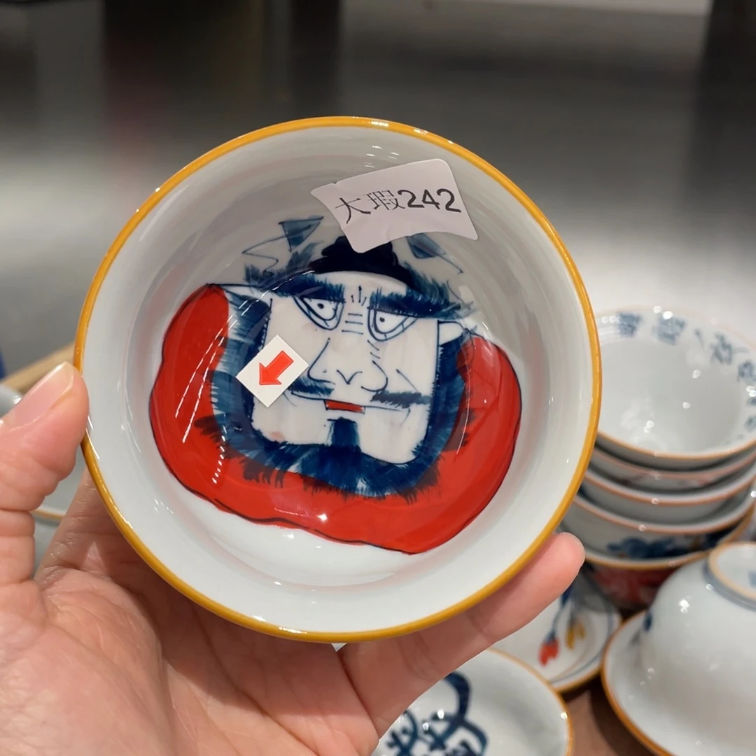 有瑕釉下彩纯手绘