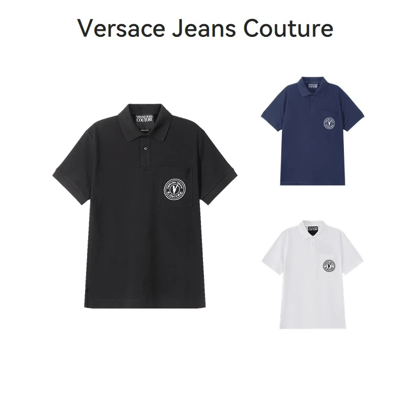 Versace范思哲VJC 奢侈品POLO衫男士短袖POLO衫78GAGT01 CJ01T