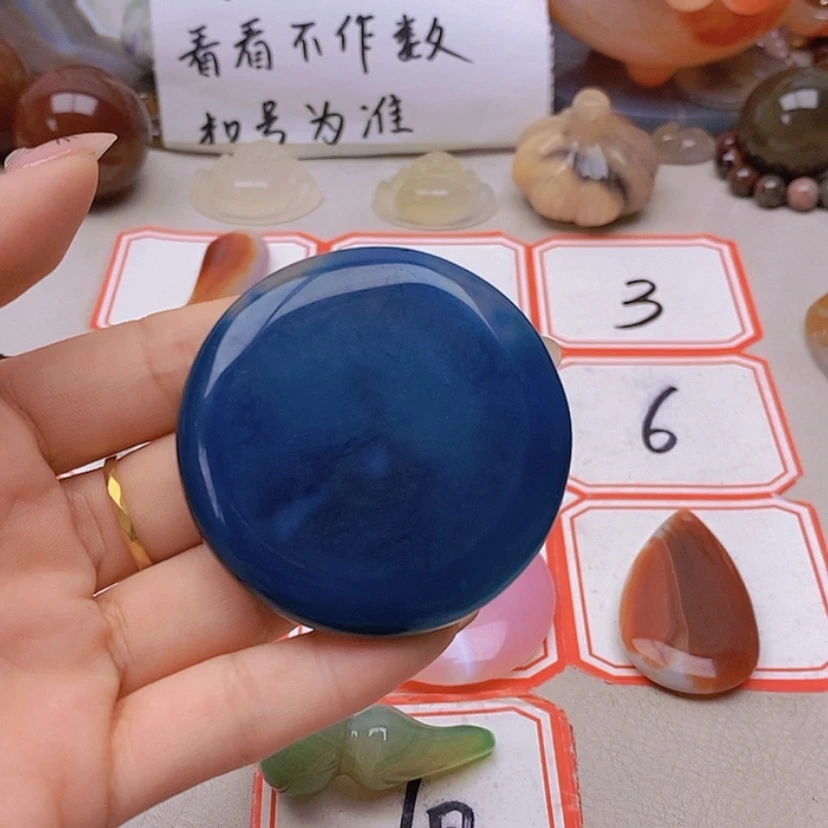 【闪购商品】未镶嵌玛瑙/玉髓珠宝半成品澳****）