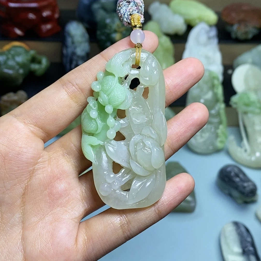 颈饰未镶嵌和田玉