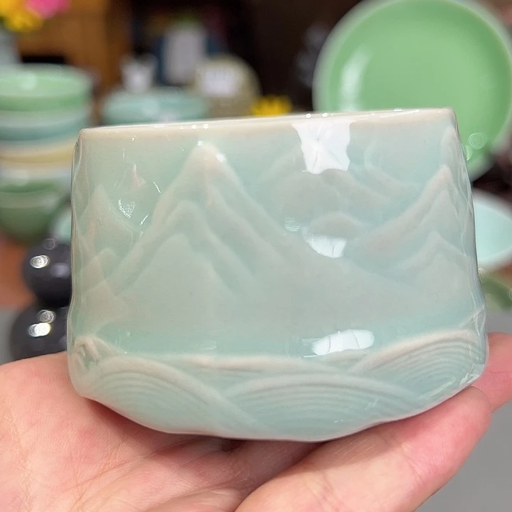 龙泉敬悦青瓷品茗杯