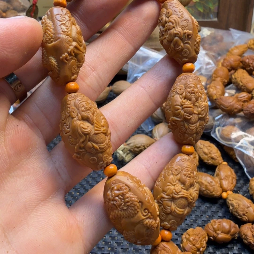手串/手链橄榄核九龙财神