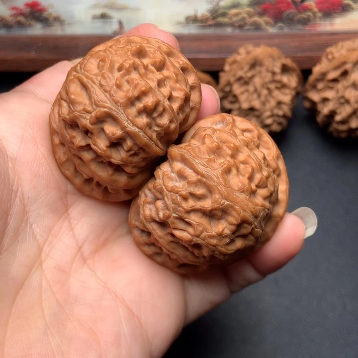 文玩核桃吊坠矮桩宫灯