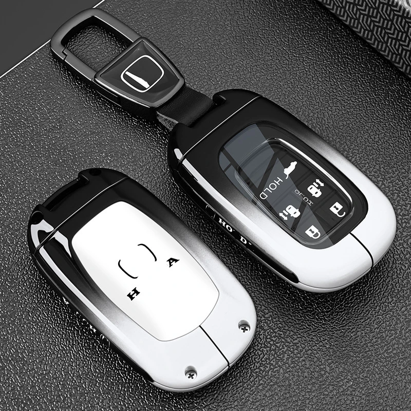 适用于24款本田奥德赛钥匙套24款艾力绅专用车5/6键全包扣金属壳