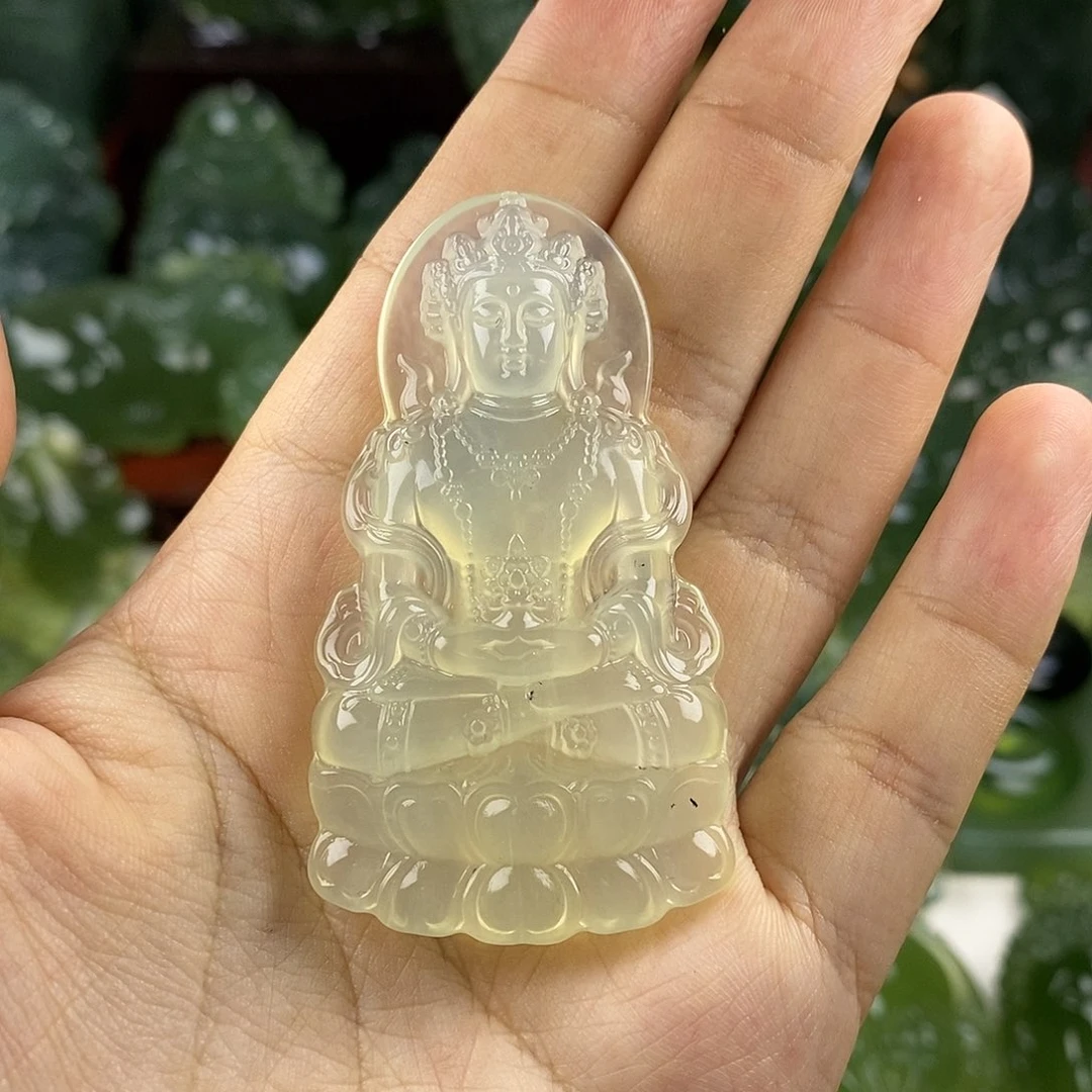岫玉未镶嵌挂件挂件