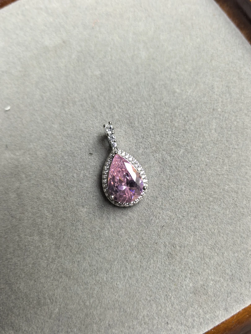 【钻彩珠宝】天然红宝石吊坠B12