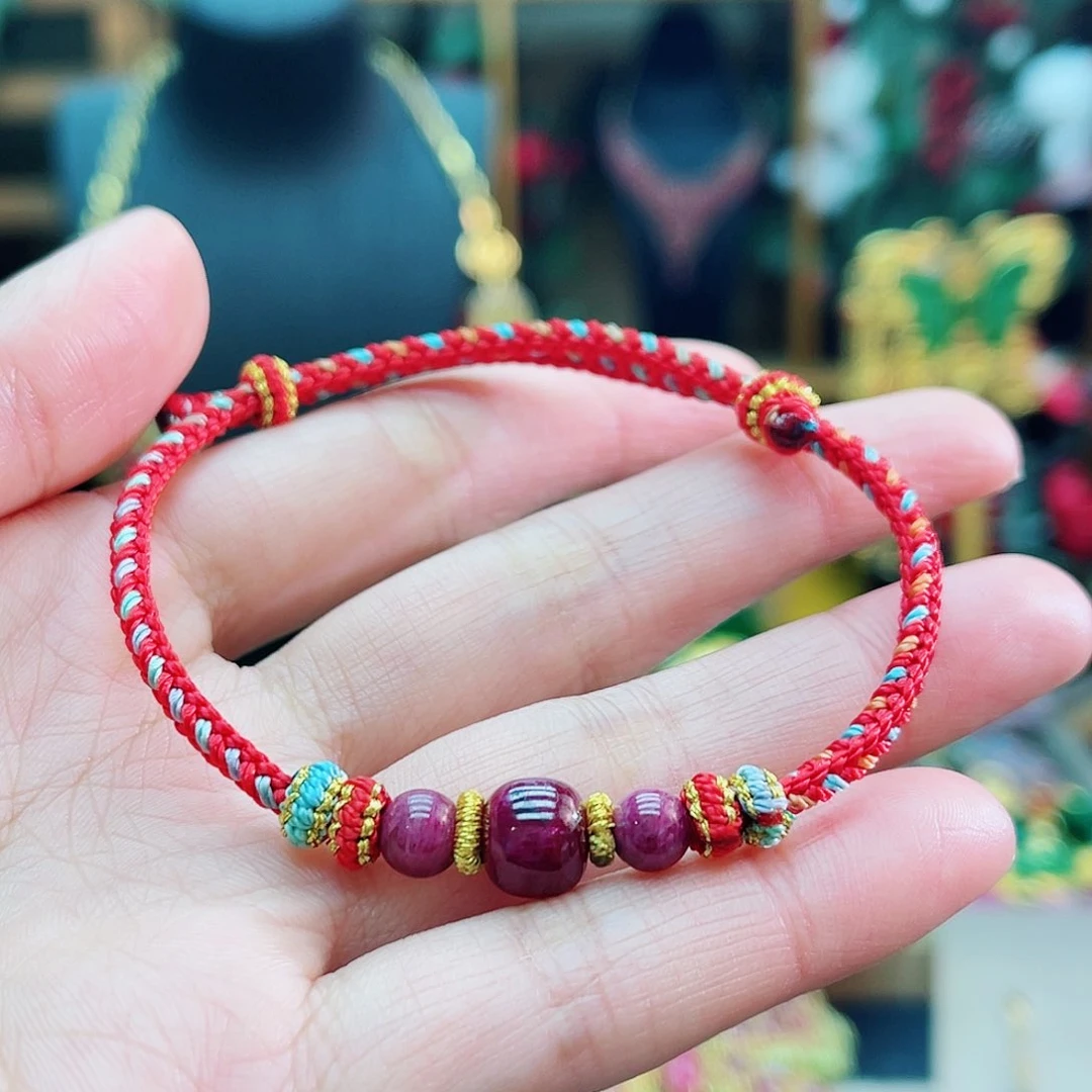 合金手链红宝石小**志48小时鉴赏期1