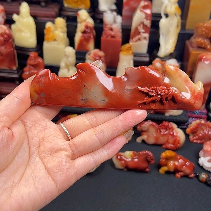 寿山石老性芙蓉石