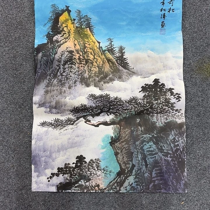 国画国画作品展览会在上海举行