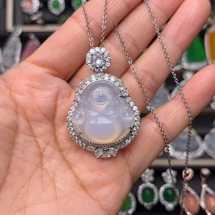 玛瑙/玉髓合金颈饰