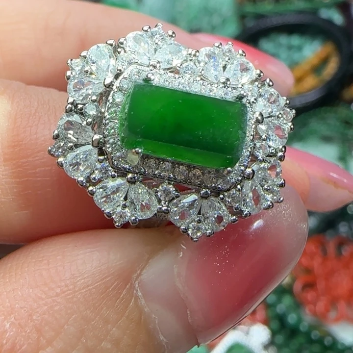 翡翠未镶嵌颈饰天然A货34