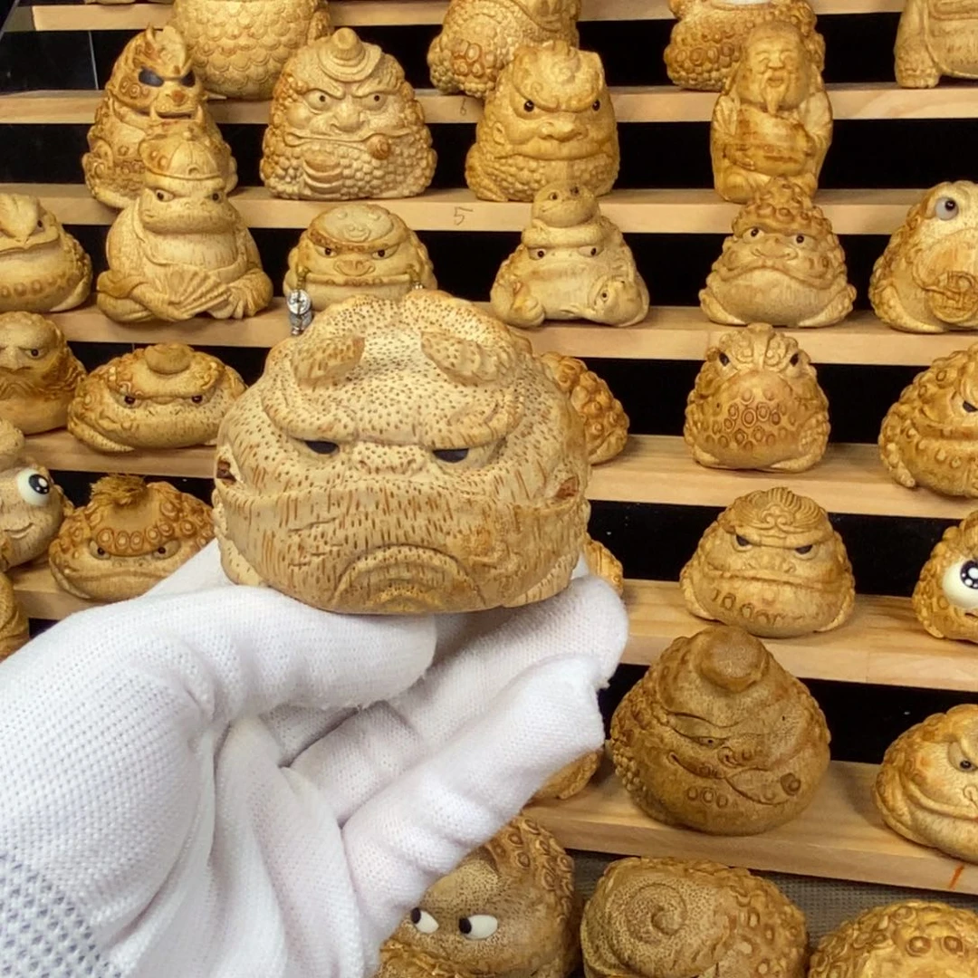 香榧木竹根雕作品欣赏