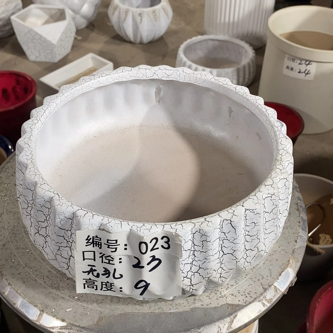 【闪购商品】陶瓷微瑕花盆-023-1个