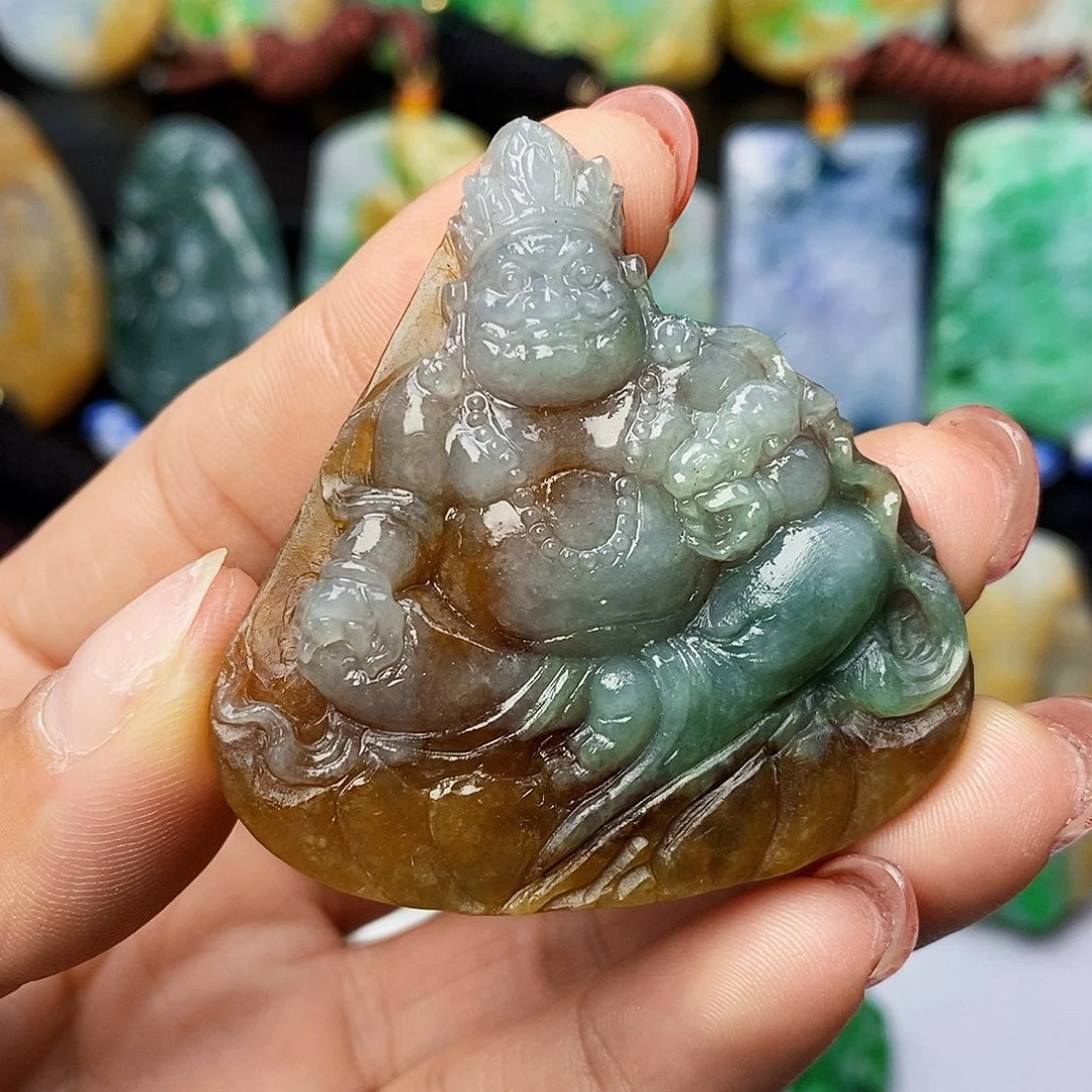 定制翡翠未镶嵌翡翠Ａ货一物一证福利款