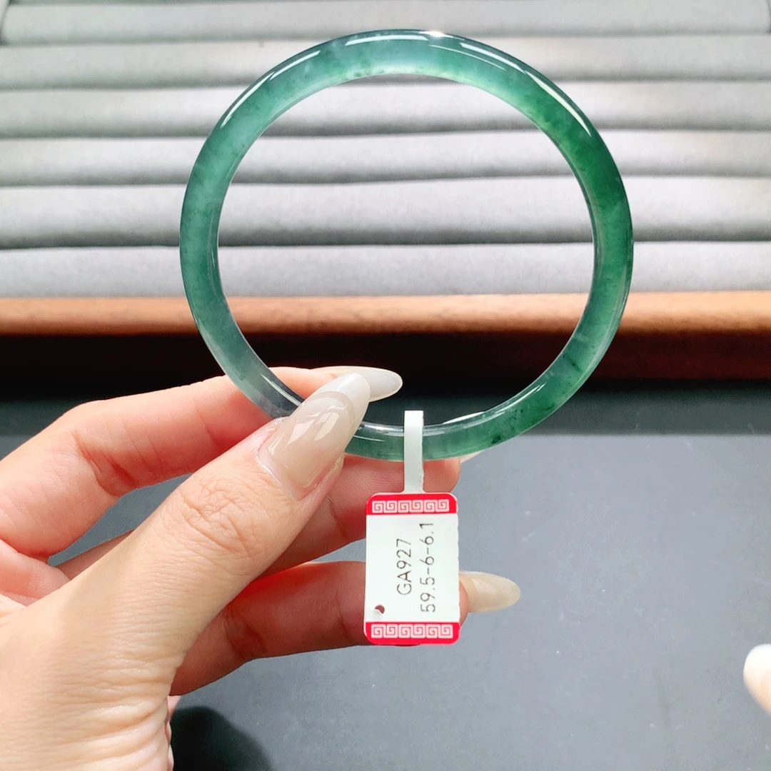 翡翠未镶嵌手镯天然