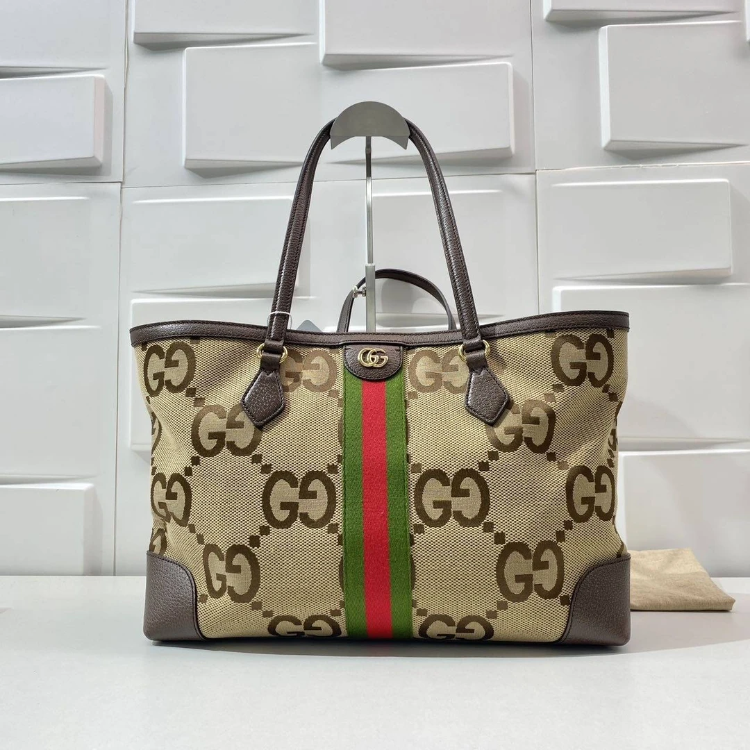 95新 GUCCI/古驰 静文专属 古驰老花购物袋 THLC269