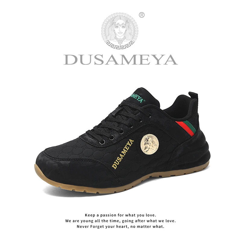 DUSAMEYA/杜莎米娅轻奢新款时尚百搭运动休闲男女同款包底鞋6677