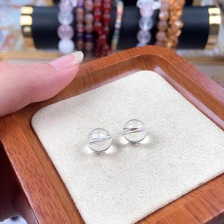 未镶嵌手链水晶单珠卡10