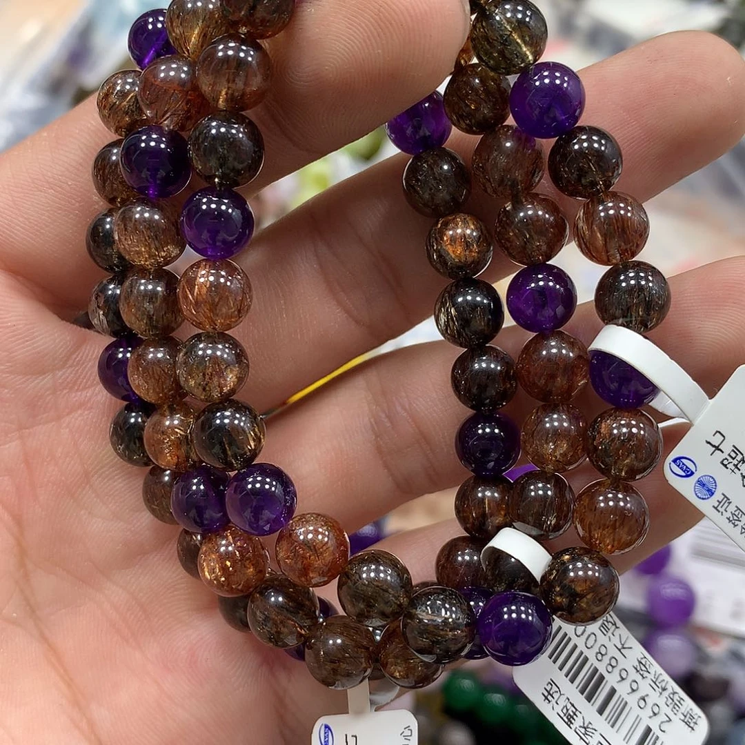 未镶嵌手链水晶多样性发一