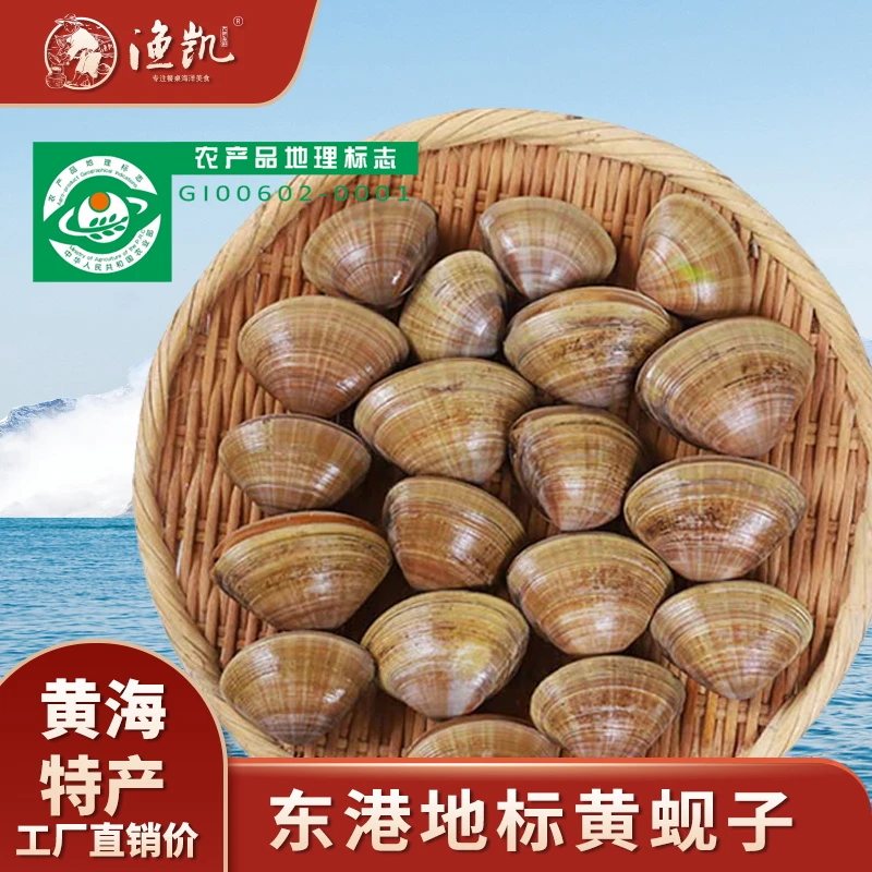 东港特产农产品地标即食黄蚬子400g/袋共4袋