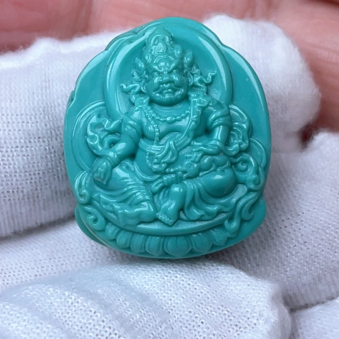 绿松石未镶嵌颈饰