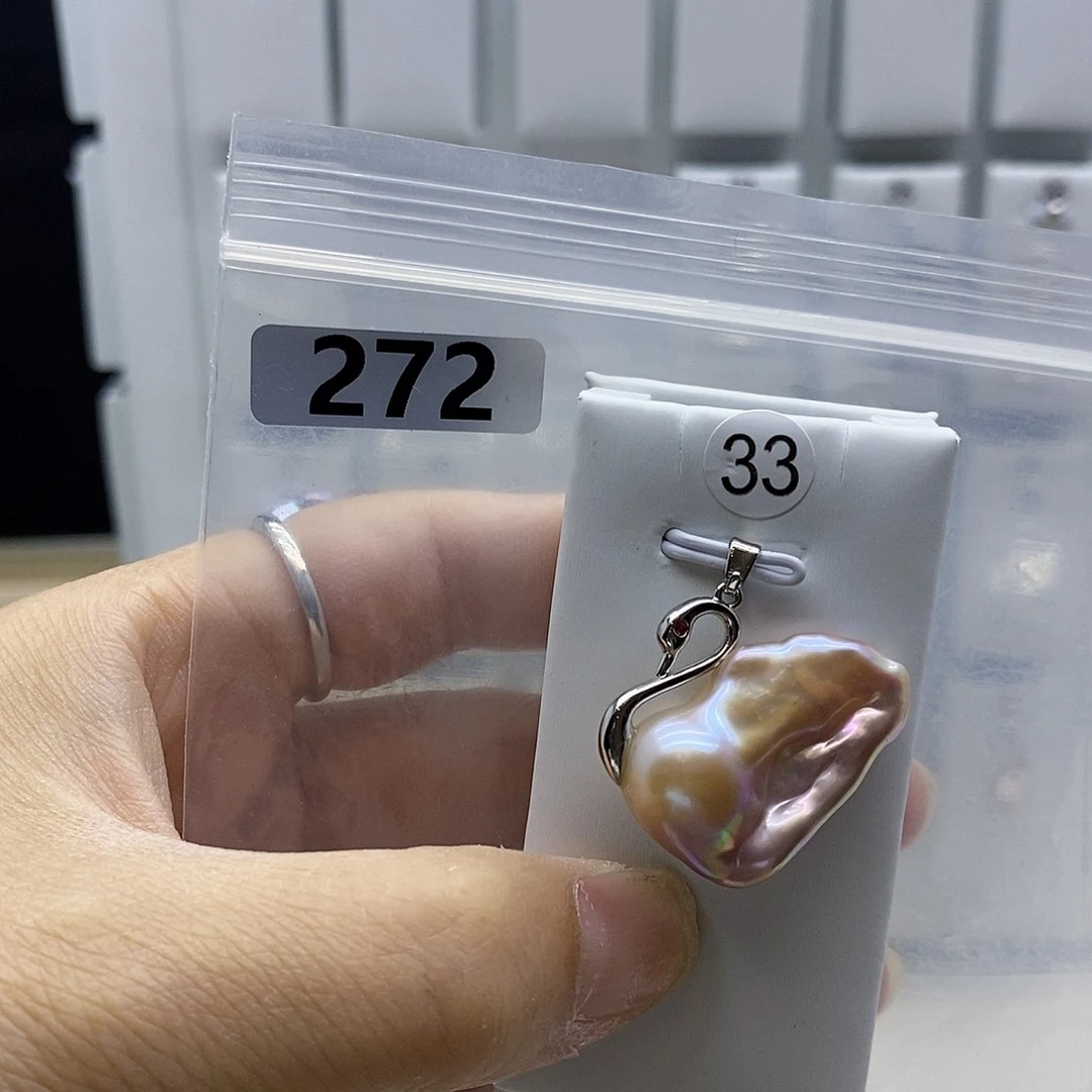 颈饰合金淡水珍珠