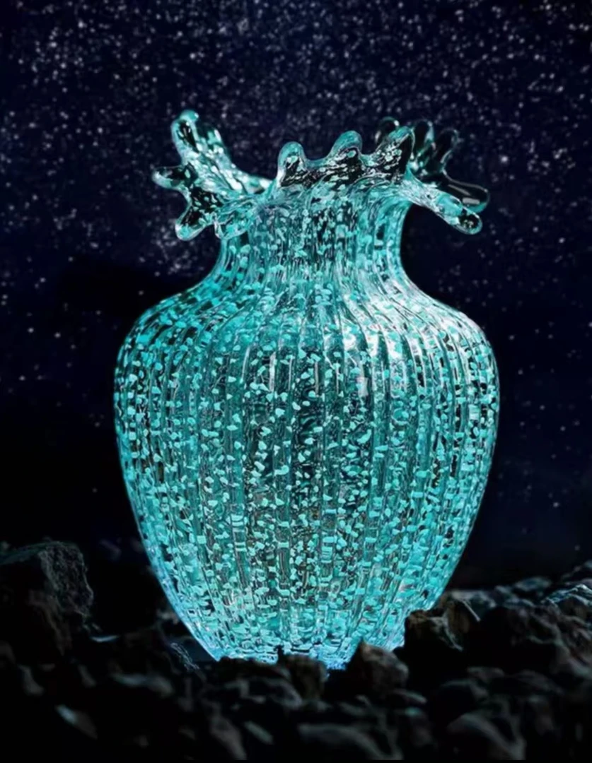 夜光星空芬顿花瓶