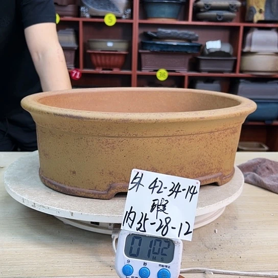 紫砂花盆中香气浓美