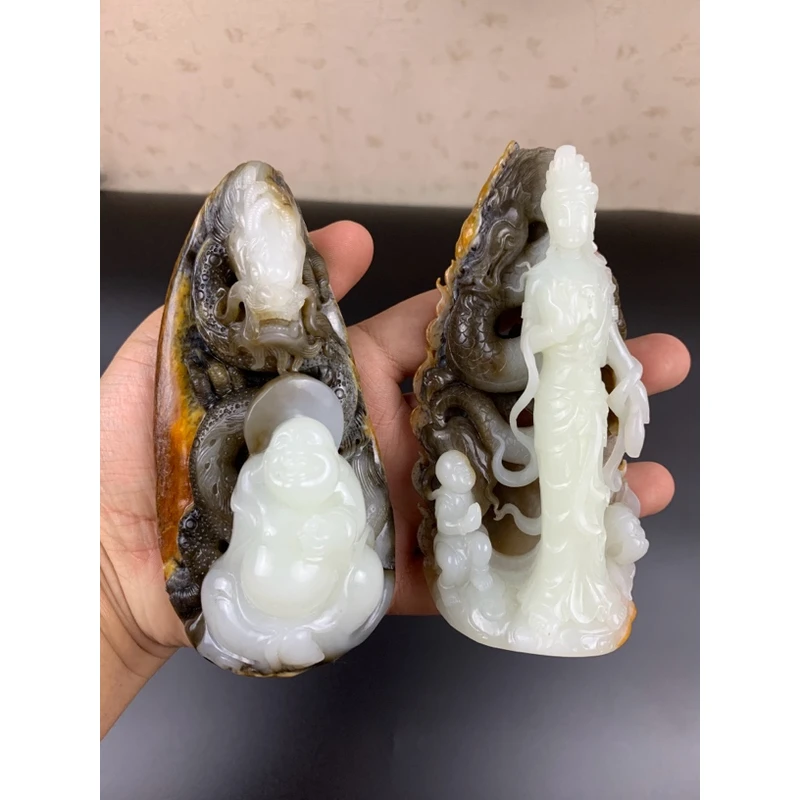 镇店作品，实物超震撼，观音佛，一对，实物震撼，